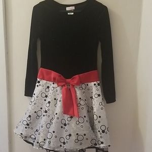 Girls size 16 Holiday Dress - Gorgeous Red Bow
